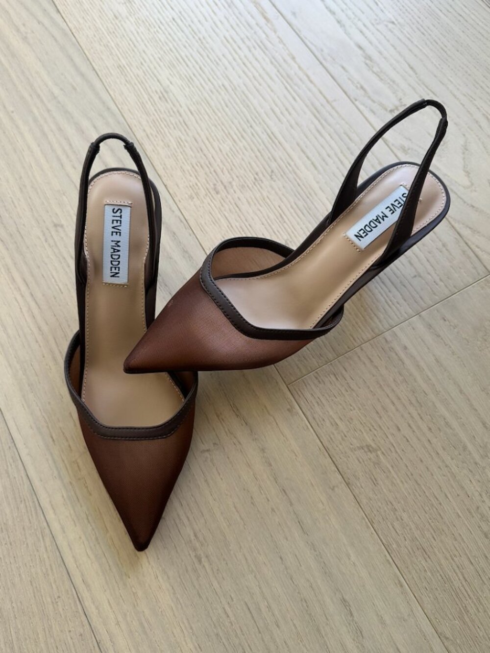 NWT - Steve Madden Beyah Brown Pumps (Size 7)